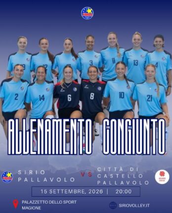 La Sirio Perugia convince nella verifica con Città di Castello